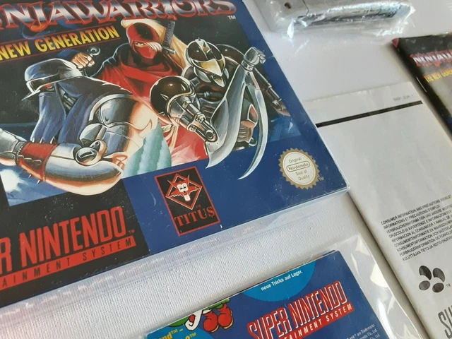 Pal Ninja Warriors Snes NINJA WARRIORS PAL SNES