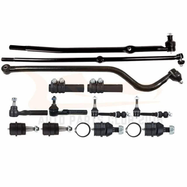 Brand New Complete Front Suspension Kit for 2000-2001 13pc Dodge Ram 1500 4x4