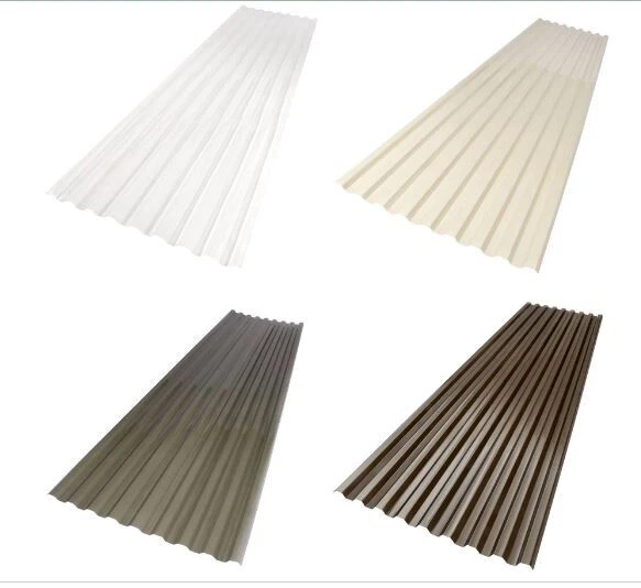 26 in. x 6 ft. Solar Grey Polycarbonate Roof Panel Corrugated Sheets Roofing New