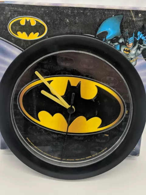 DC Comics Batman Superhero Analog 8" Wall Clock in Box