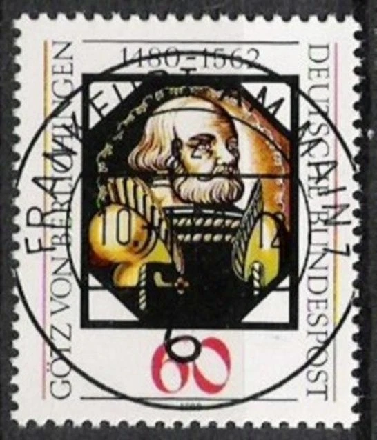 BUND Nr.1036 Götz v.Berlichingen 1980 Vollstempel ffm