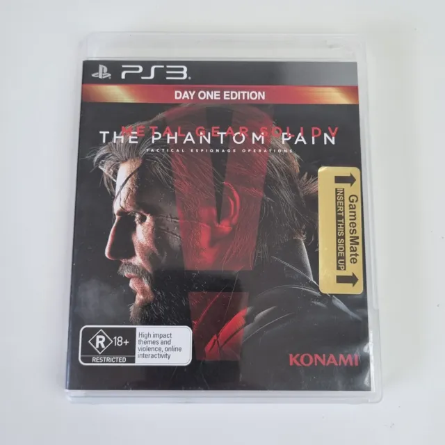 Metal Gear Solid V 5 The Phantom Pain Day One Edition PS3 Sony Playstation PAL