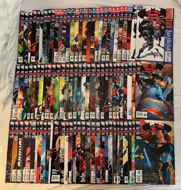 Superman/Batman #1 - 87, Annual 1 - 3, 5 & Secret Files & Origins 2003 DC Comics