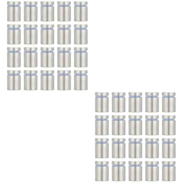 40 pcs Mur Monté Standoff Ongles Standoff Boulons pour le Verre