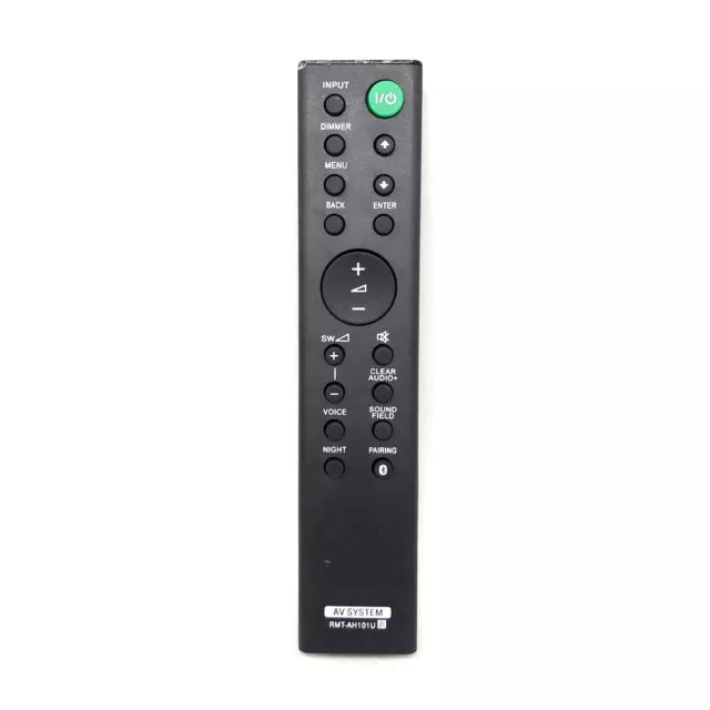 New RMT-AH101U For Sony RMTAH101U Audio Sound Bar System Remote Control HT-CT381