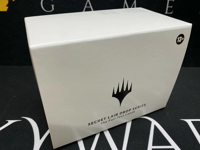 The Full-Text Lands (NON-FOIL) - Secret Lair MTG GENUINE/SEALED