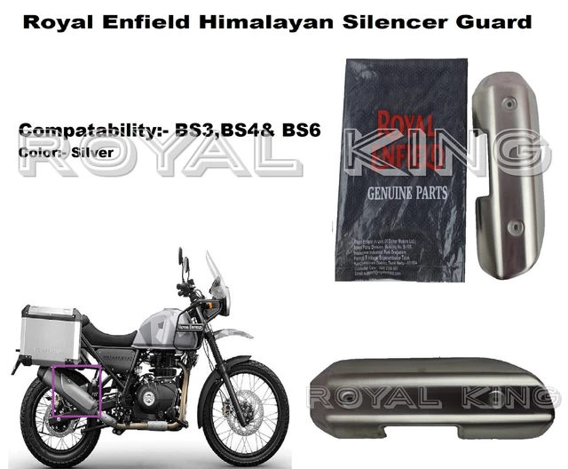 royal enfield silencer guard