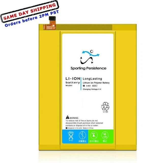 High Power 3820mAh Extended Slim Battery for Cricket ZTE Blade X Max Z983 Phone