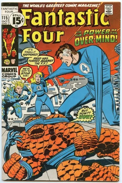 Fantastic Four Vol 1 #115 (Marvel Comics 1971) The Eternals 1st appearance