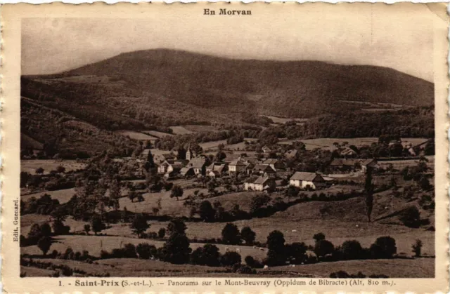 CPA Saint-Prix Panorama sur le Mont-Beuvray FRANCE (955362)
