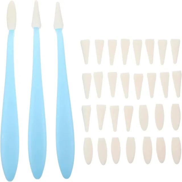 PLASTIC BLENDING STUMP Blue, White Charcoal Art Tools for Drawing School  $7.20 - PicClick AU