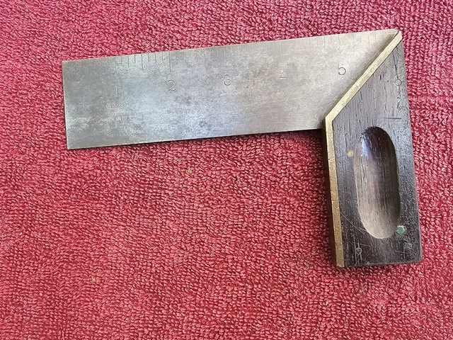 Vintage Stanley Sweetheart No.1 Try Mitre Square 6"