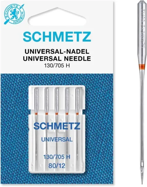 SCHMETZ Heimnähmaschinennadeln | 5 Universal NM 80/12
