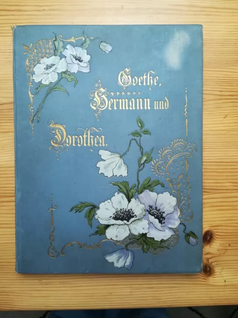 antike Ausgabe: Goethe, Hermann und Dorothea
