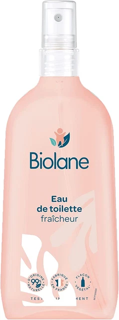 - EAU DE TOILETTE FRAICHEUR - Parfume Bébé Après La Toilette - Odeur Délicate Et