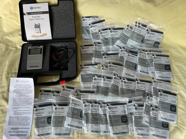 Unidad Digital TENS BodyMed - Modelo ZZAEV804, para aliviar el dolor, espalda, cuello, cuerpo