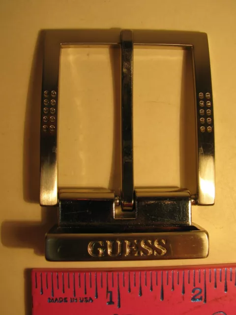 Guess Belt Buckle Good Used Condition Guess Buckle Only Free Shipping