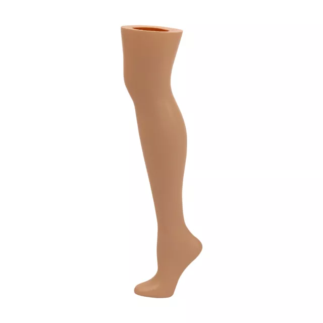 Female Plastic Thigh High Mannequin Leg - Thigh High Heel 26⅝"H - Self Standing