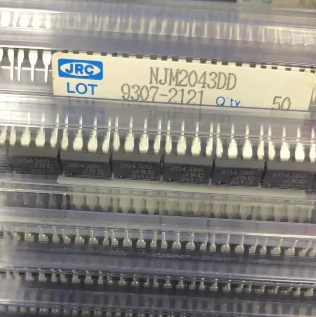 50Pcs Ic Jrc Dip-8 Njm2043Dd Jrc2043Dd 2043Dd