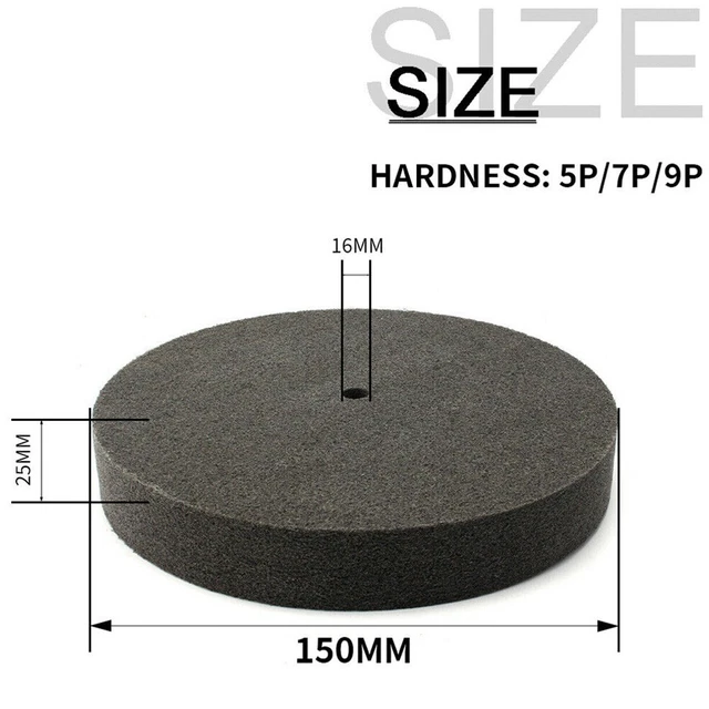 Disque en fibre de nylon polissage fin pour bois plastique métal et circuits im