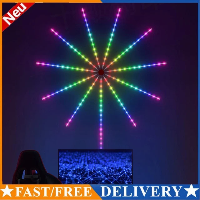 Funzione di temporizzazione lampada arredamento RGB con telecomando per ornamento festa a tema