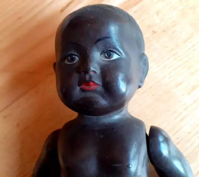POUPON MINIATURE ANCIEN SNF en celluloid noir 24 cm EUR 45 00 PicClick FR