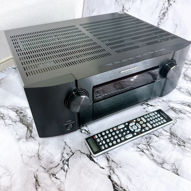A Marantz AV surround receiver, model number SR4300, lacking lead and