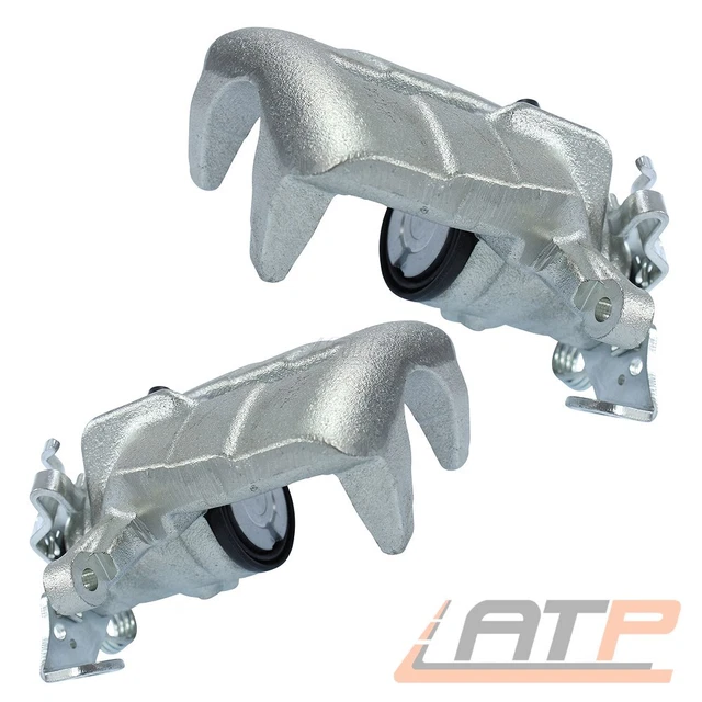 2x Bremssattel + Halter Hinterachse Für Belüftete Bremsscheibe 300x20mm - Komplettset