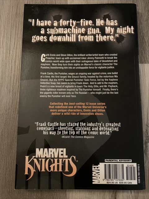 The Punisher : Welcome Back, Frank by Garth Ennis TPB Complete Collection 2