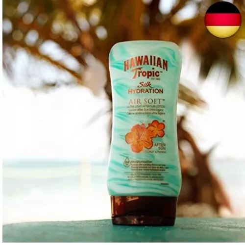 Hawaiian Tropic Silk Hydration Air Soft After Sun Lotion Coconut Papaya, 180 3