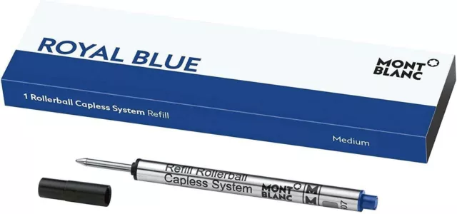 Montblanc Rollerball Capless System Refill (M) Royal Blue 113778