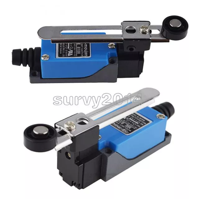 2PCS ME-8108 Momentary AC Limit Switch Roller Lever CNC Mill Laser Plasma