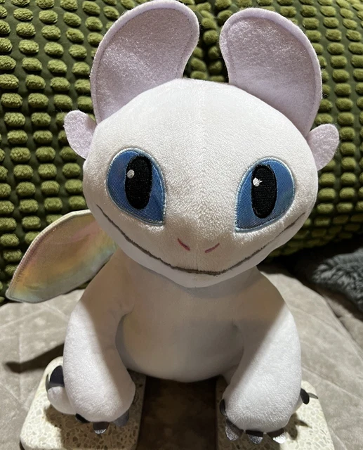 HOW TO TRAIN Your Dragon 13” Large White Plush Cuddly Toy Collectable £