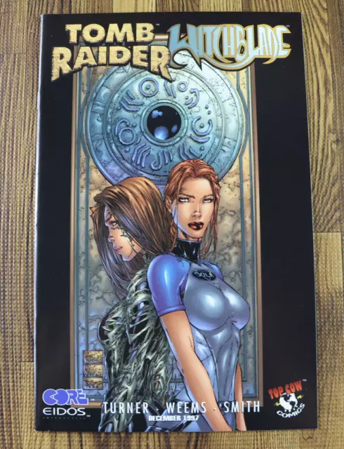 1997 Top Cow Tomb Raider Witchblade Special #1 1st Print App Lara Croft  VF/VF+