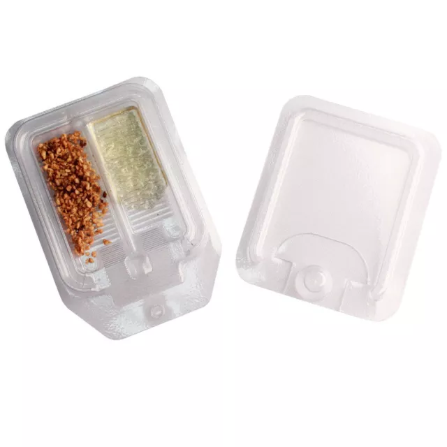 Rockwell Baiting Plate Stations (48 Pack ) For Baiting Ants Cockroaches Insects