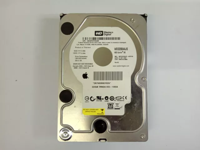 Western Digital WD SE WD3200AAJS-40RYA0 320GB 3,5" Desktop-Festplatte SATA