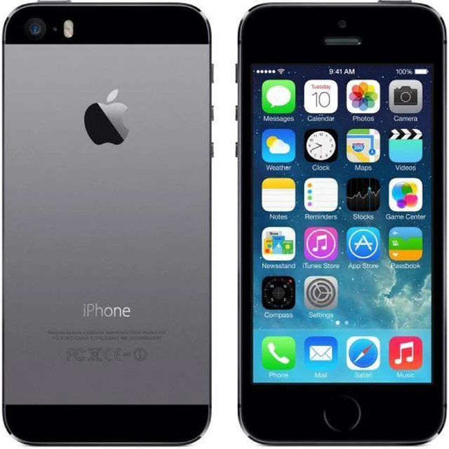 Dummy Iphone 5S A1429 Prima Schermata  Space Gray Nero Telefono Finto Da Esposiz
