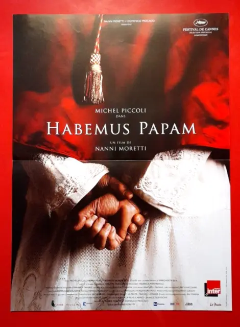 C1 affiche film cinema Poster 40x60 HABEMUS PAPAM MICHEL PICCOLI NANNI MORETTI