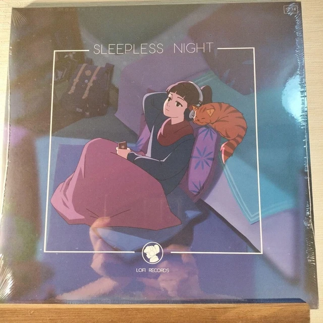 SLEEPLESS NIGHT - Lofi Records Vinyl Chillhop Vaporwave Future