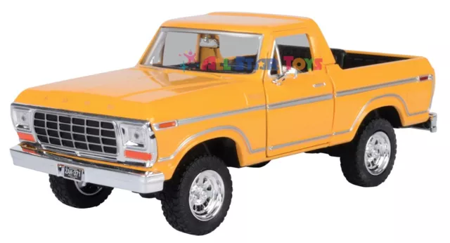 Motormax 1978 Ford Bronco Custom Pickup Truck 1:24 79371 79372 79373 79374