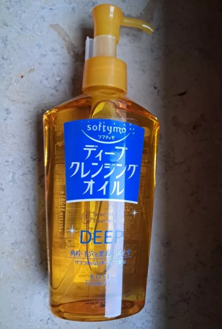 3x Kose Softymo Deep Cleansing Oil Reinigungsöl Korean Skincare 230ml 2