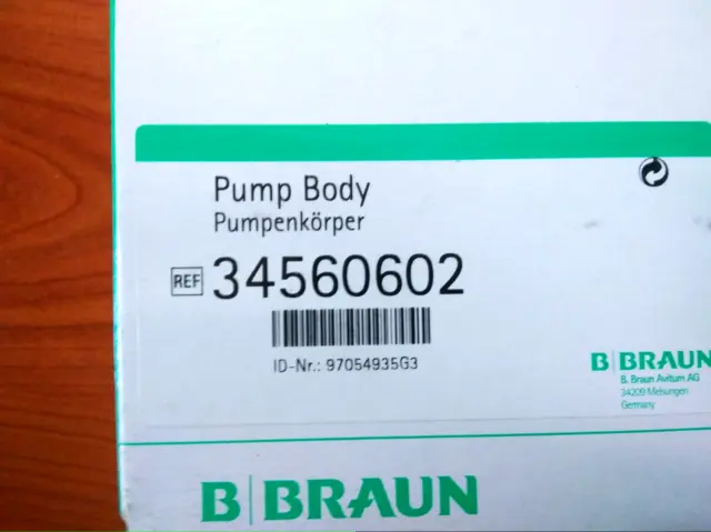 34560602 B Braun Pump body