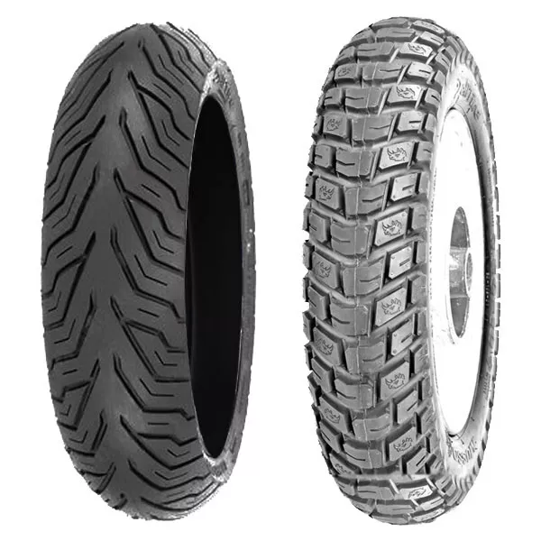 Coppia Gomme Deli Tyre 90/90-14 52P Sc-109 + 100/90-10 56J Sc-108