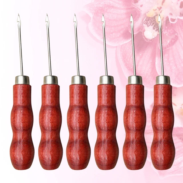 20 piezas Accesorios de costura Kits de herramientas artesanales de costura Kit de herramientas de cuero Calabaza
