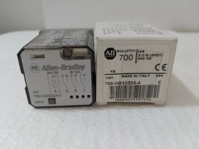 Allen Bradley 700-HB33Z24-4 Ser-E General Purpose Relay