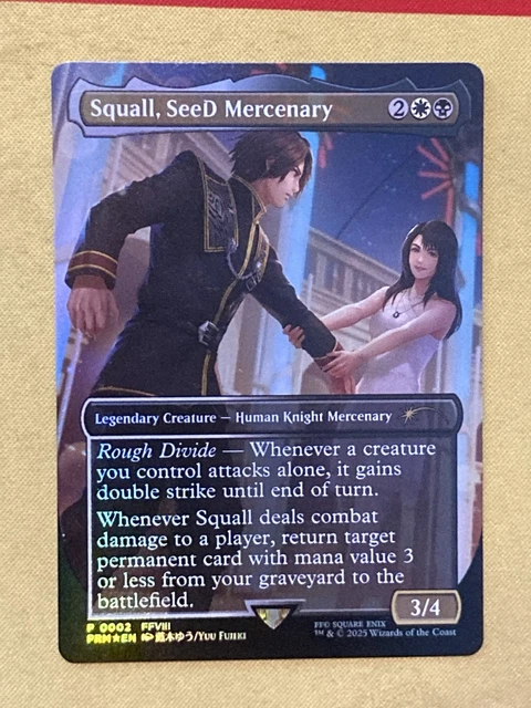 Squall,SeeD Mercenary ショーダウンプロモ MTG STANDARD SHOWDOWN Promos Squall, SeeD Mercenary FOIL Final