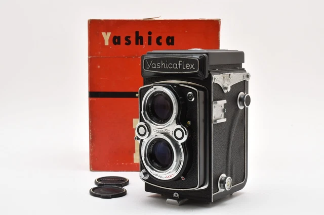 ヤシカ Yashicaflex 6x6 TLR 80mm F/3.5 EXC+5》YASHICA YASHICAFLEX