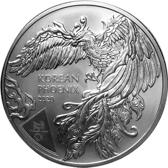 2020 Korean Phoenix 1oz Silver Coin