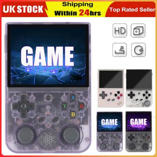 RG353V Retro Handheld Video Game Console Linux System 3.5 Inch IPS Screen UK