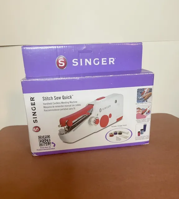 Singer Stitch Sew Quick 2 Compact Handheld Portable Sewing Machine
